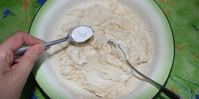 Рецепт манника с бананами на кефире