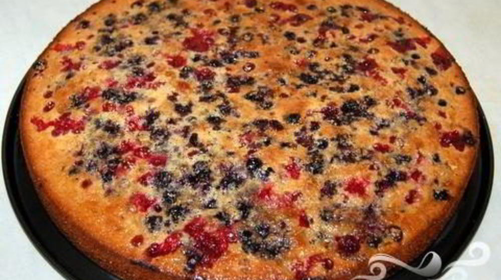 Как приготовить манник с лесными ягодами