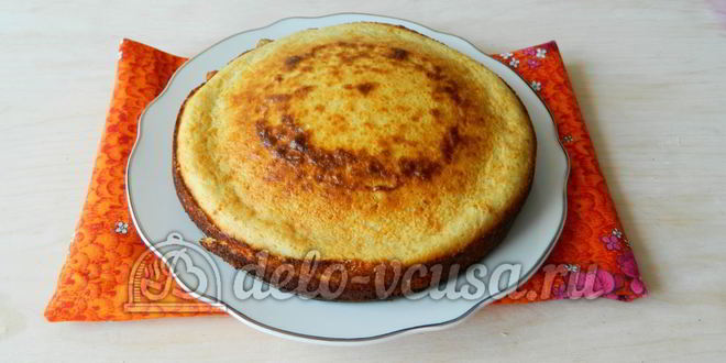 Рецепт манника с мандаринами