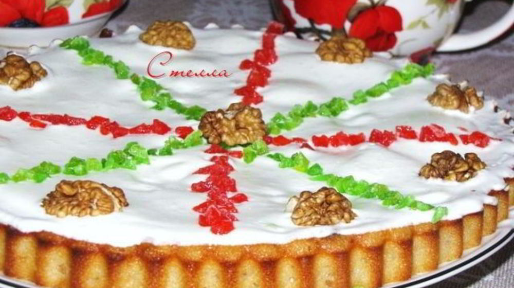 Как приготовить манник с цукатами и орехами на кукурузной муке