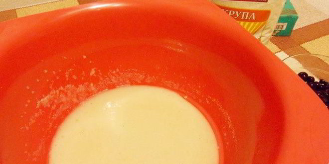 Рецепт постного шоколадного манника