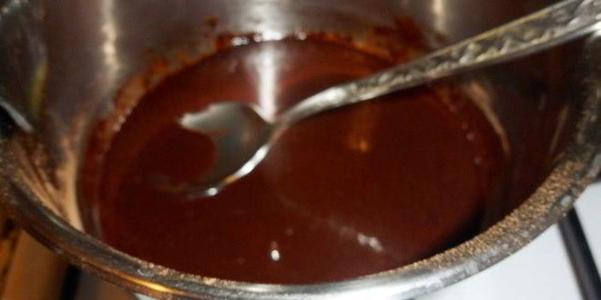 Рецепт постного шоколадного манника