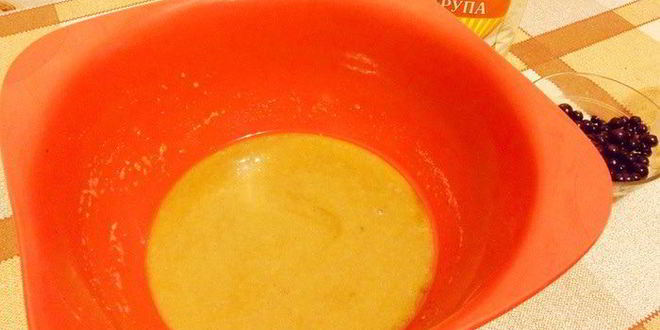 Рецепт постного шоколадного манника