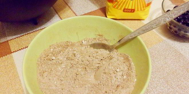 Рецепт постного шоколадного манника