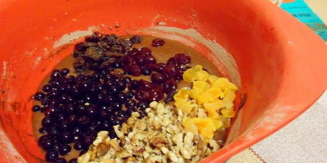 Рецепт постного шоколадного манника