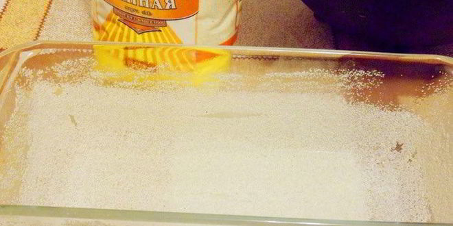 Рецепт постного шоколадного манника