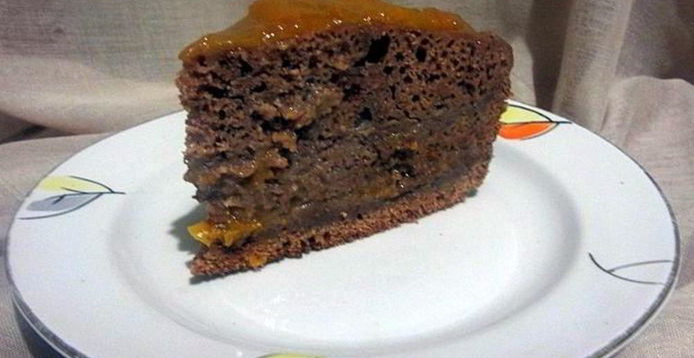 Рецепт шоколадный манник с халвой