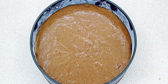 Рецепт шоколадного манника на сметане