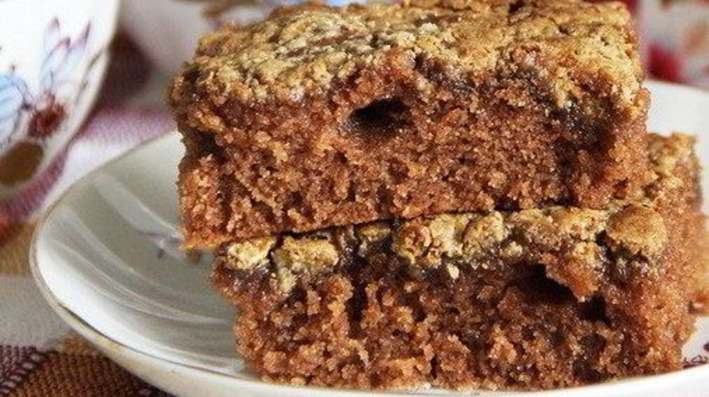 Как приготовить шоколадный манник с халвой