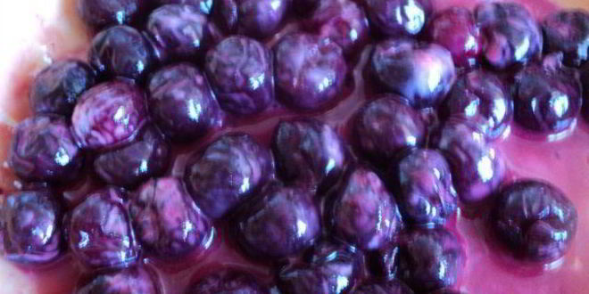 Рецепт шоколадного манника с вишней