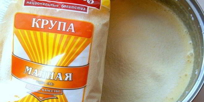 Рецепт сливочно-шоколадного манник