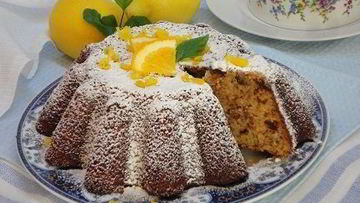 Рецепт Цитрусового манника с финиками