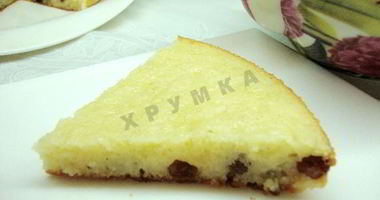 Рецепт Вкусного манника на кефире в мультиварке