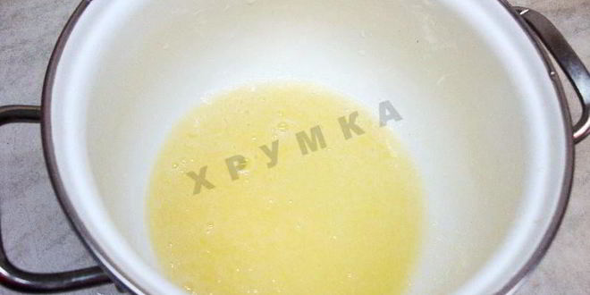 Рецепт вкусного манника на кефире в мультиварке