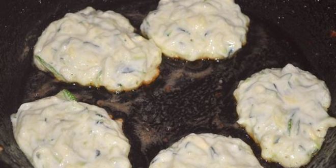 Рецепт кабачковых оладушек