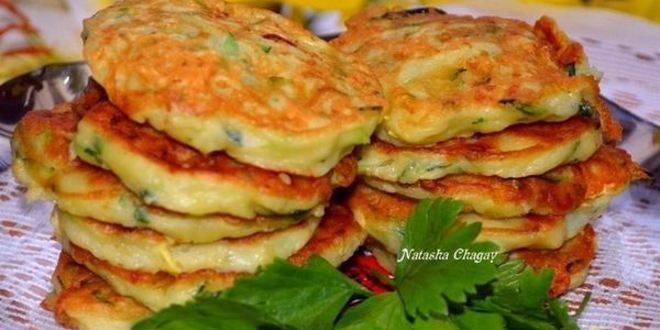 Рецепт кабачковых оладушек