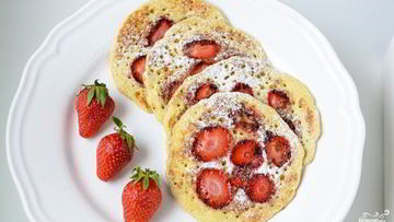 Рецепт Клубничных оладий