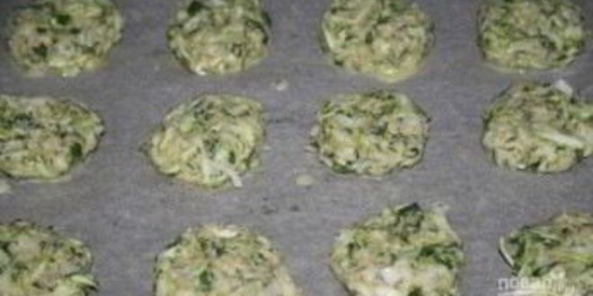 Рецепт оладушек из кабачков в духовке