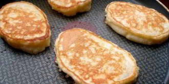 Рецепт оладушек из яблок