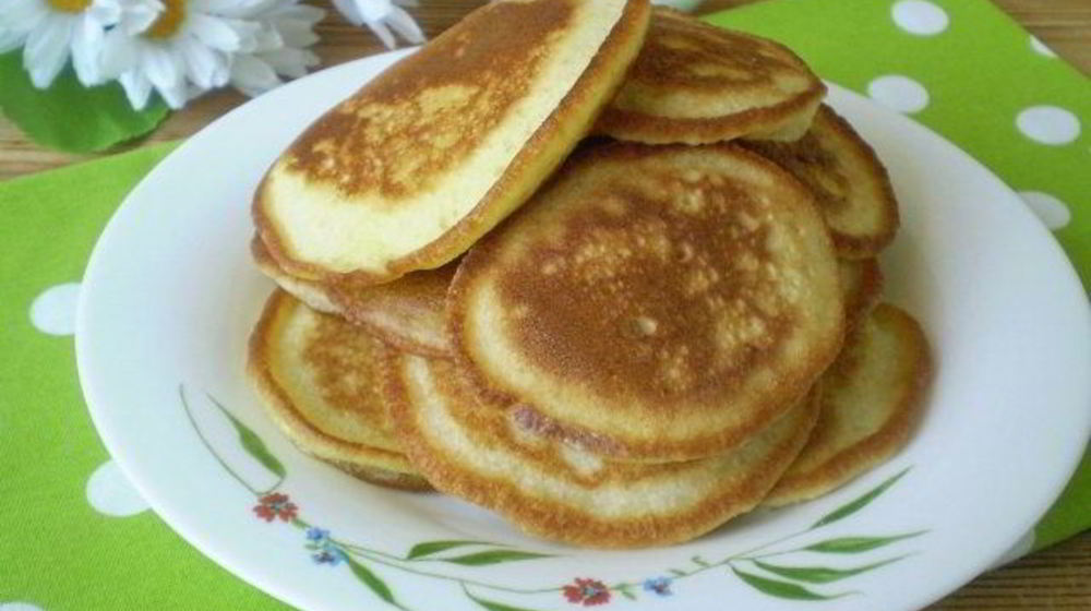 Как приготовить оладушки на кефире