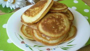 Рецепт Оладушек на кефире