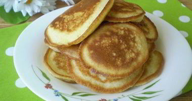 Рецепт Оладушек на кефире