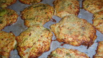 Рецепт Оладушек овощных в духовке