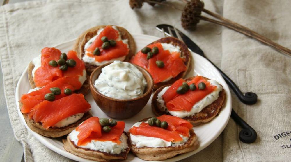 Как приготовить оладушки с семгой