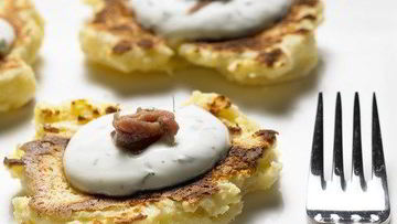 Рецепт Оладий из кабачков с фетой