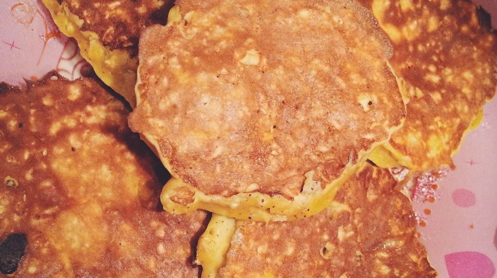 Как приготовить оладьи из тыквы и овсяных хлопьев