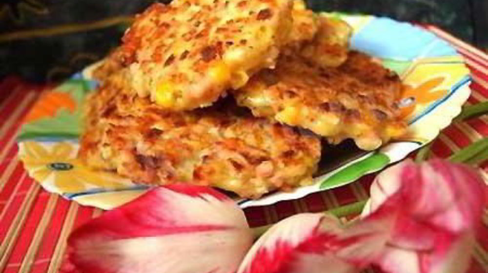 Как приготовить оладьи из тыквы с колбасой