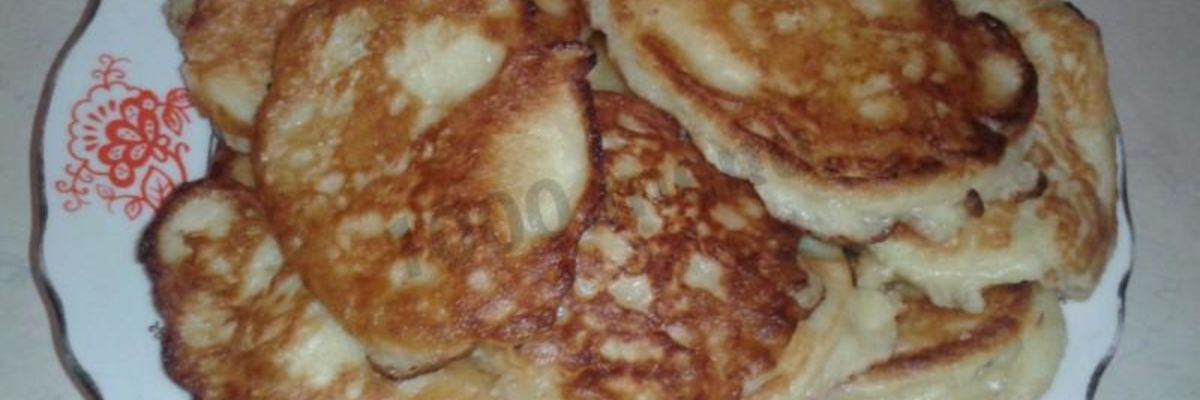 Рецепт Оладий на скисшем молоке пышные
