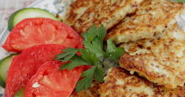 Рецепт Оладий с кабачком и киноа