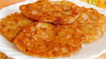 Рецепт Оладий с капустой на дрожжах