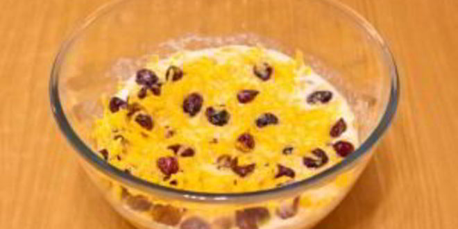 Рецепт оладий с тыквой и вяленой ягодой