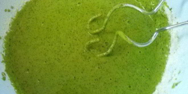 Рецепт оладий со шпинатом