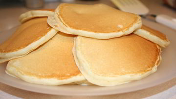 Рецепт Пышных оладий на молоке