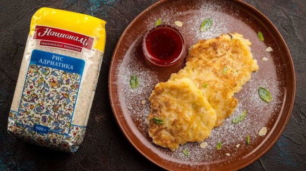 Как приготовить рисово-яблочные оладьи