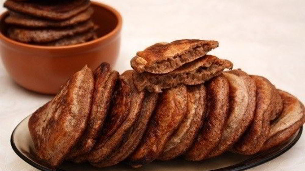 Как приготовить шоколадные оладьи с грецкими орехами