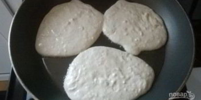 Рецепт толстых оладий