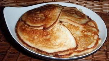 Рецепт Творожных оладий с грушами