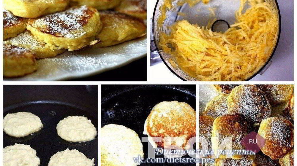 Как приготовить яблочные оладушки