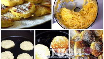 Рецепт Яблочных оладушек