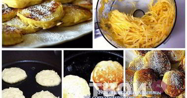 Рецепт Яблочных оладушек