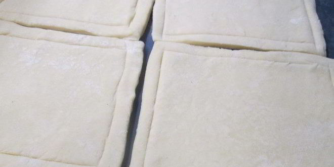 Рецепт овощных слоек с карпом