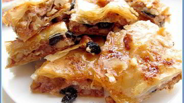 Рецепт Пахлавы на турецком тесте юфка