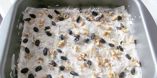 Рецепт пахлавы на турецком тесте юфка