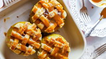 Рецепт Печеных яблок в тесте