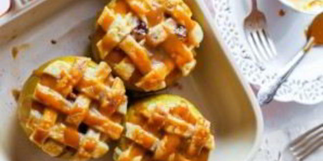 Рецепт печеных яблок в тесте