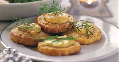 Рецепт Французских крекеров с соусом из голубого сыра